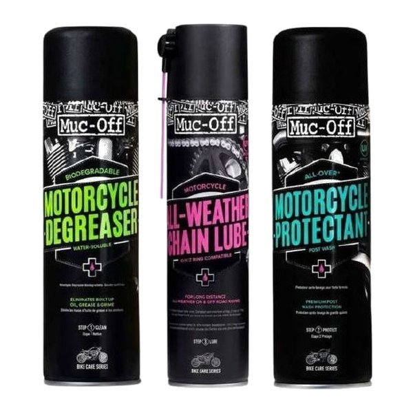 Kit x3 desengrasante / lubricante / protector