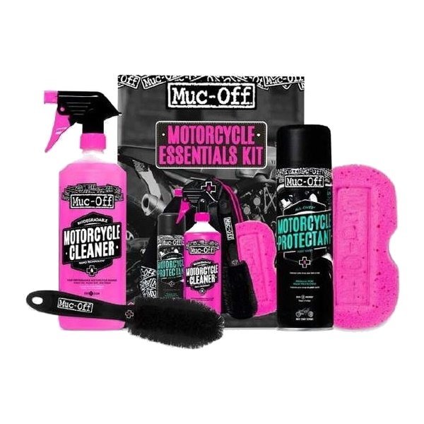 Kit x4 shampoo / protección / esponja / cepillo